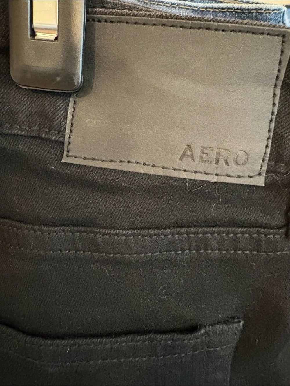 Classic 34 x 32 Black Super Skinny Jeans